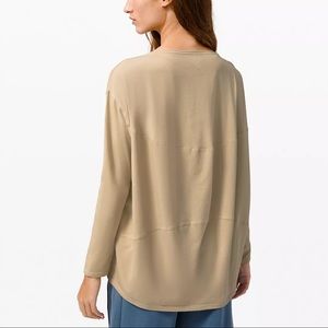 Lululemon Back in action long sleeve 0